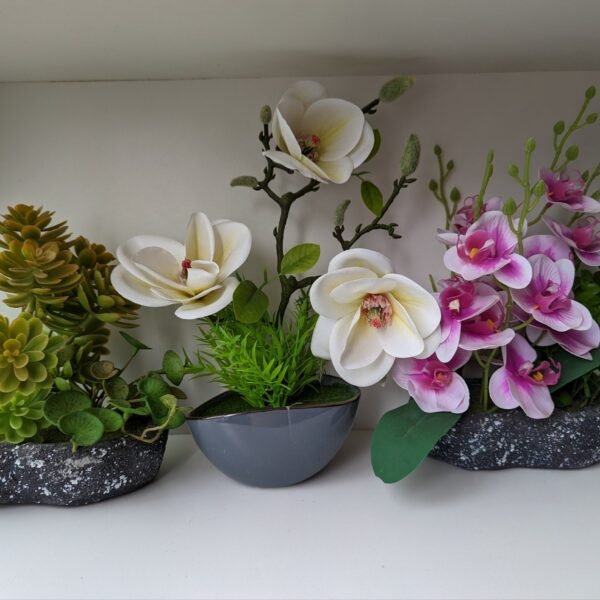 Artificial Desk Plants set