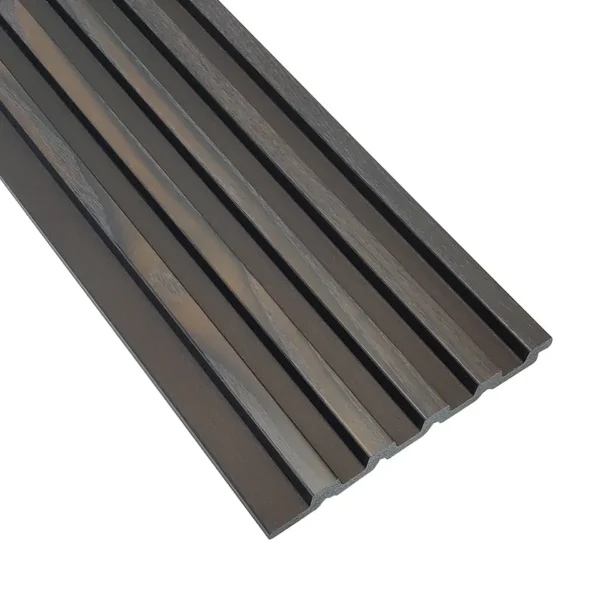 Charcoal Louvers Wall Panel