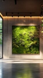 Premium Artificial Moss Wall for Home & Office Decoration