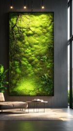 Premium Artificial Moss Wall for Home & Office Decoration - Image 3