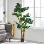 Artificial Monstera Tree – Modern Indoor Green Decor - Image 3